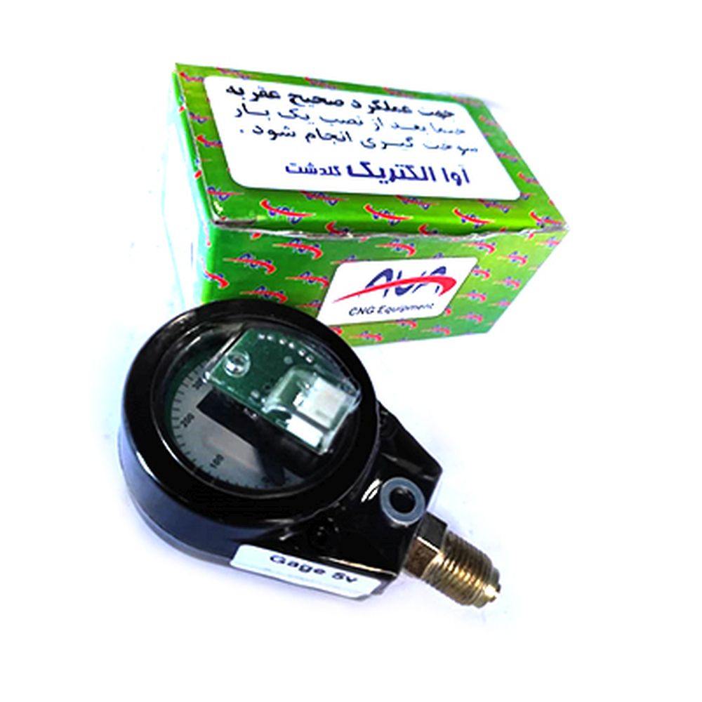 606adfed2bb65_گیج عقربه ای شهابی آوا